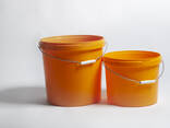 21 L round plastic bucket (container) with lid from manufacturer Prime Box (UA) - фото 3
