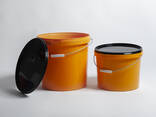21 L round plastic bucket (container) with lid from manufacturer Prime Box (UA) - фото 5
