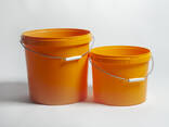 21 L round plastic bucket (container) with lid from manufacturer Prime Box (UA) - фото 2