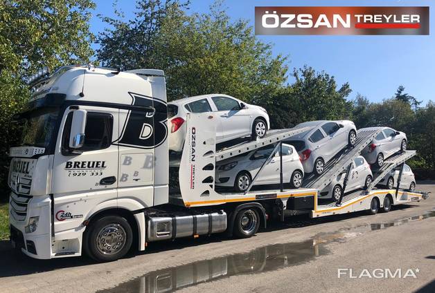 Автовоз для автомобилей и легкого грузового транспорта
