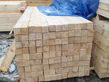 Beam - sawn timber, dry beam. - photo 4