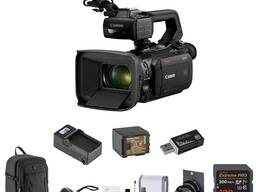 Canon XA70 4K UHD 1 сензорна компактна професионална видеокамера с 15x увеличение с основ