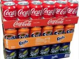 Coca Cola, Fanta, sprite, Pepsi, Redbull energy drinks