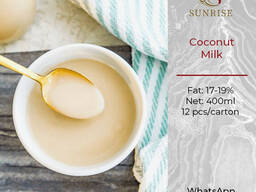 Coconut Milk from Vietnam