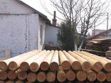 Cylindered logs for wooden houses (rounded logs) - photo 5