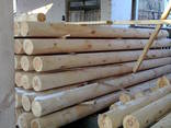 Cylindered logs for wooden houses (rounded logs) - photo 6