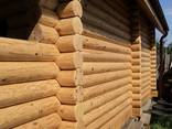 Cylindered logs for wooden houses (rounded logs) - photo 3