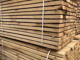 Sawn timber oak 54mm freshvood /Доска дубовая 54мм, свежепил
