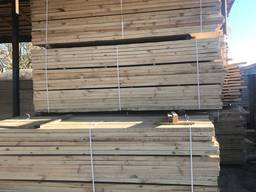 Sawn timber pine 50*100 мм/Доска сосновая обрезная 50*100 mm