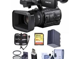 Sony PXWZ150 4K ръчна професионална видеокамера XDCAM с безплатен комплект аксесоари