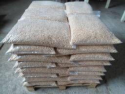 Wood pellets granules for burning The manufacturing company from Ukraine
